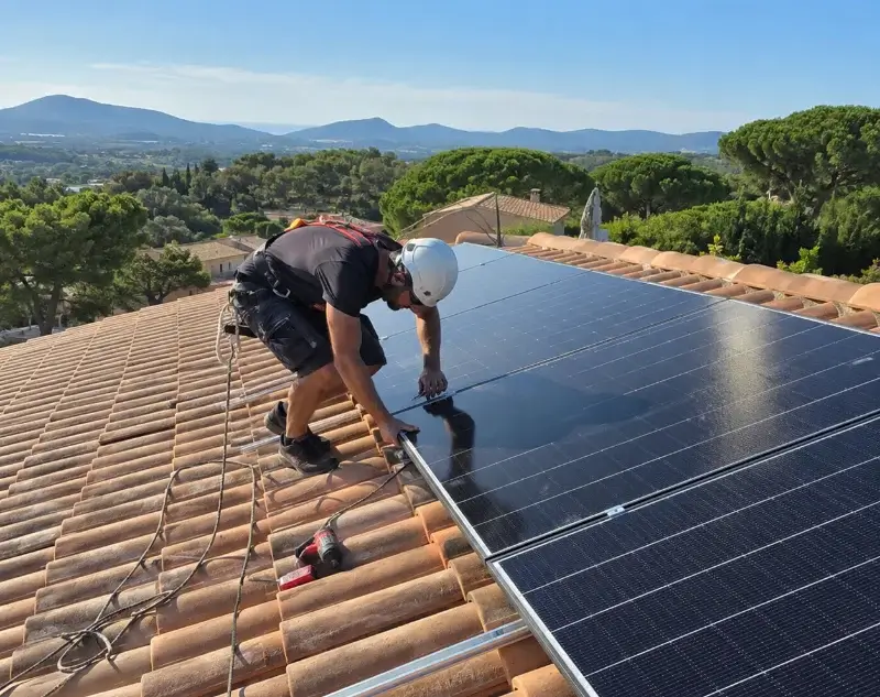 Installateur panneaux solaires Err — pose photovoltaïque sur toiture
